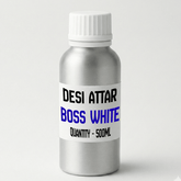 Boss White - Desi Attar - desiattar - longlastingattar