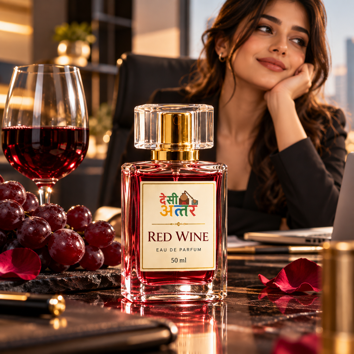 Red Wine by Desi Attar