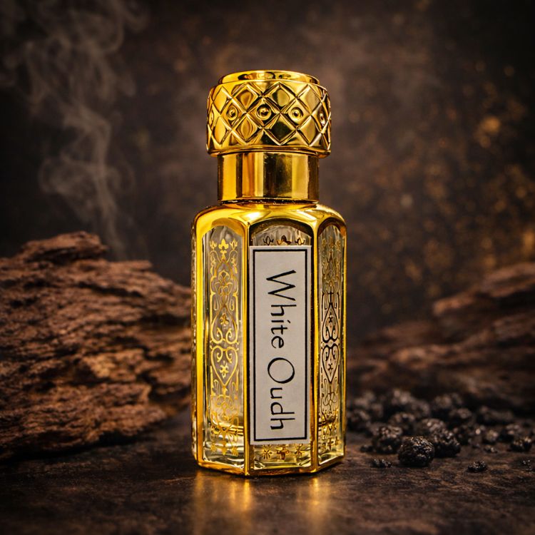 White Oudh Attar - Desi Attar - desiattar - longlastingattar