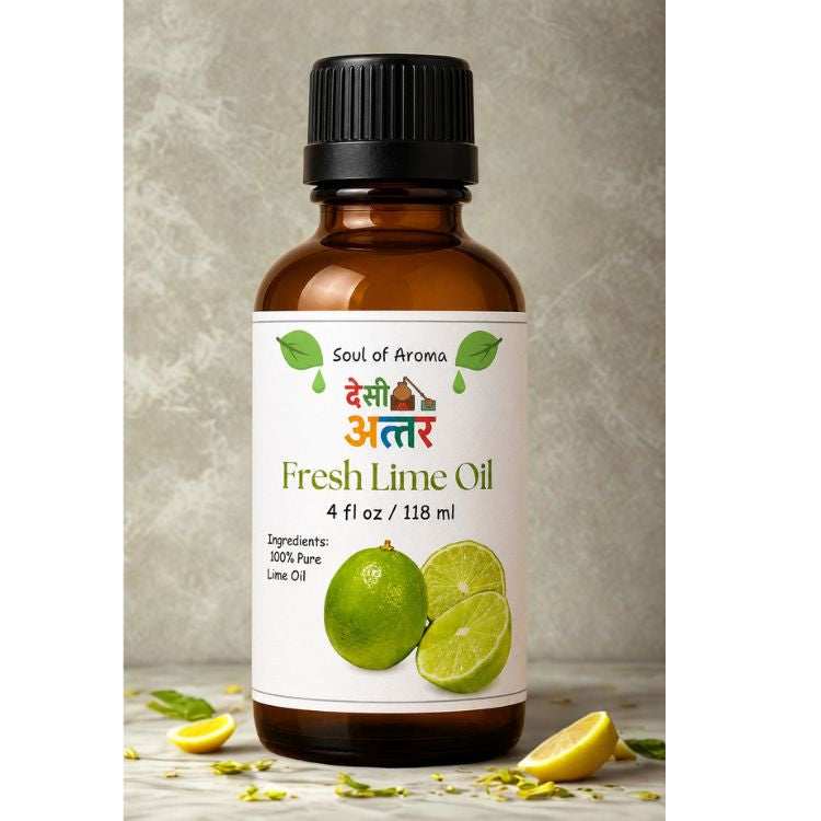 Lime Essential Oil – Cold Pressed, 100% Pure & Natural